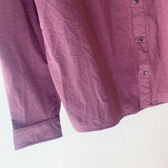 Swisstech “Windsor Wine” Button Up Shirt - Picture 3 of 9